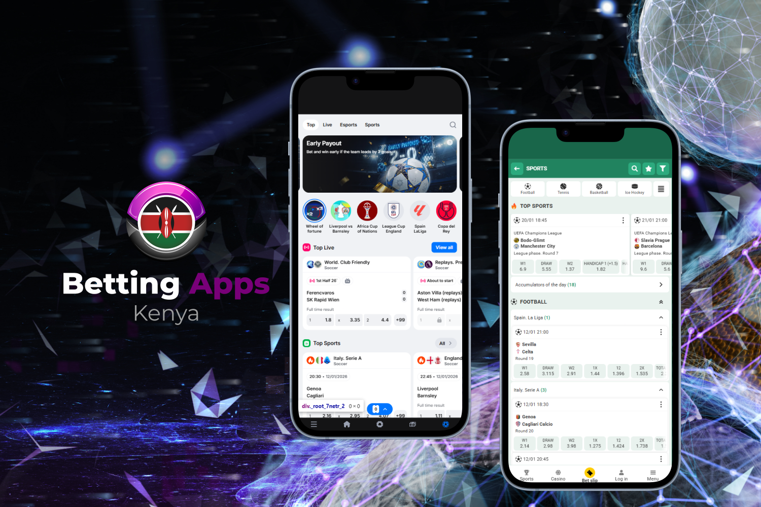 Mobile betting apps in Kenya allow users to bet on their favorite sports and games from anywhere at any time